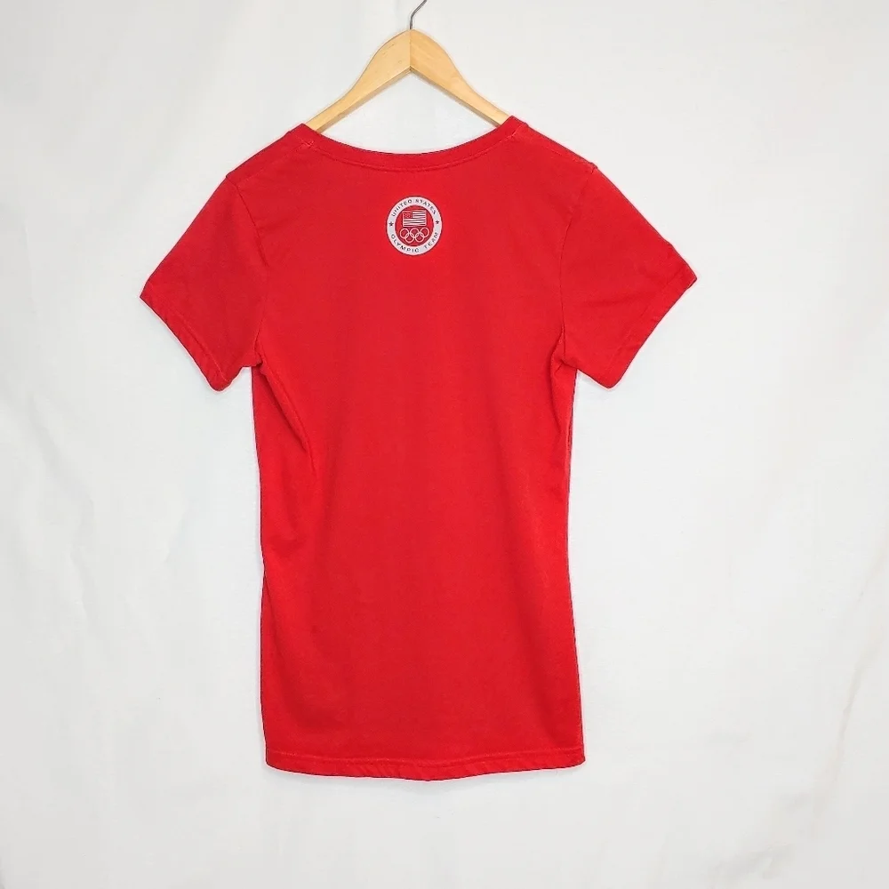Nike dri fit, USA Olympic tee. Red, size Med.